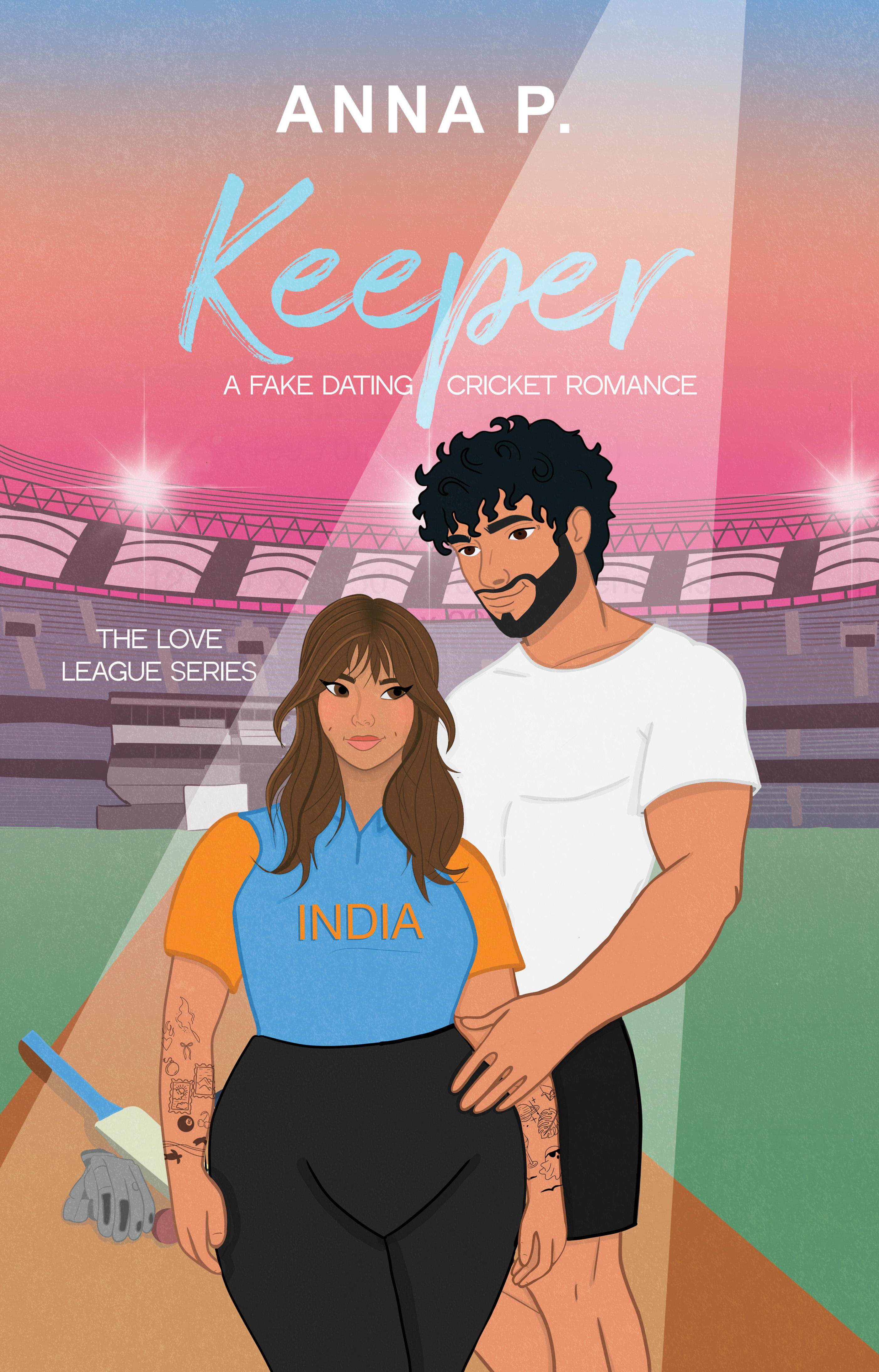 Keeper: A Fake Dating Cricket Romance (The Love League Book 3)