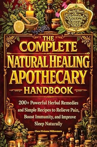 The Complete Natural Healing Apothecary Handbook: 200+ Natural Herbal Remedies and Simple Recipes to Relieve Pain, Boost Immunity, and Help You Sleep Better