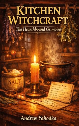Kitchen Witchcraft: The Hearthbound Grimoire: Practical Spells, Rituals & Sacred Kitchen Magic for Witches Who Cook with Intention (Kindle Edition)