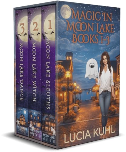 Magic in Moon Lake: Books 1-3: A Midlife Ghost Cozy Mystery Box Set (Kindle Edition)