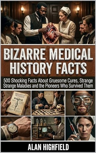 Bizarre Medical History: 500 Shocking Facts About Gruesome Cures, Strange Maladies and the Pioneers Who Survived Them | Weird Remedies | Strange Medical Devices | Bizarre Healing Procedures & Rituals (Kindle Edition)