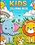 Cute Animals Coloring Book for Kids Ages 3-6 by Happy Learning Studio
