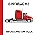 Big Trucks: A Point and Say Book: A Simple Picture Book for Toddlers Who Love Big Trucks! (Point and Say Books for Toddlers)