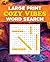 Large Print Cozy Vibes Word Search (Large Print Puzzle Books)