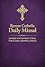 Roman Catholic Daily Missal : Complete with Full Order of Mass, Propers, Saints, Appendices, and Rubrics