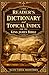 A Reader’s Dictionary and Topical Index for the King James Bible: A Scripture-Based Reference Tool for Word Study and Bible Themes
