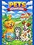 Pets colouring book: Cute and cuddly pets for kids to colour