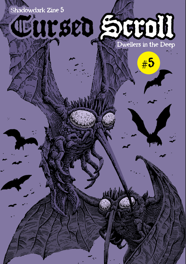 Cursed Scroll Zine, Vol. 3: Dwellers in the Deep