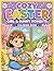 Cozy Easter Girl & Bunny Moments Coloring Book: Cute & Relaxing Spring Coloring Pages with Adorable Bunnies, Easter Eggs, Flowers & Cozy Scenes
