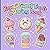 Kawaii Sweet Treats Coloring Book: Adorable and delicious dessert coloring pages featuring smiling cupcakes ice creams and candy for kids and teens.