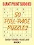 Hard Sudoku: 50 Large Print 16x16 Puzzles for Adults – Extreme Challenge – Hard Sudoku Series Book 3: Advanced Brain Training Activity Book with ... and Solutions Included for Expert Solvers