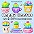 Happy Cactus: Cute & Comfy Coloring Book for Adults and Teens, Featuring Super Cute Cactus Designs with Easy and Simple Patterns for Relaxation