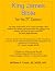 King James Bible: For the 2...