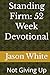 Standing Firm: 52 Week Devotional: Not Giving Up