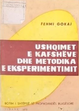 Ushqimet e kafshëve dhe metodika e eksperimentimit