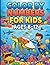 Color By Numbers for Kids Ages 8-12: Large Print Coloring Book Featuring Magical Creatures, Undersea Life, and More Scenes - A Relaxing Color by Number Adventure to Spark Imagination