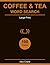 Coffee & Tea Word Search Large Print: 100 Cozy Puzzles for Coffee and Tea Lovers — Adults and Seniors (Large Print Word Search by Alex Crane)