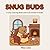 Snug Buds: A Cozy Coloring Book with Cute Animal Friends and Comfy Moments