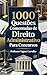 1000 Questões Comentadas de Matemática Para Concursos Públicos (Portuguese Edition)
