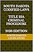 SOUTH DAKOTA CODIFIED LAWS TITLE 23A CRIMINAL PROCEDURE 2026 EDITION