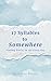 17 Syllables to Somewhere: ...