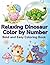 Relaxing Dinosaur Color by Number: Bold and Easy Coloring Book