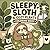 Sleepy Sloth & Cozy Plants Coloring Book: Cute Cozy Indoor Scenes with Potted Plants, Pillows, Cats, Birds, and Relaxing Hygge Vibes (Cozy Critter Coloring)