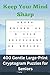 Keep Your Mind Sharp: 400 Gentle Large-Print Cryptogram Puzzles for Seniors — Uplifting Quotes on Nature, Friendship, Wisdom & More