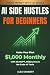 AI Side Hustles for Beginners by Alex Sanbert