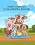 Farm Animals Coloring Book: Cute Farm Animals for Kids Ages 3–7