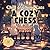 Chill & Chess Cats: A Cozy Chess Coloring Book: Relaxing Cute Cat Scenes with Chess, Simple Designs for Kids and Adults