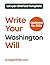 Write Your Washington Will