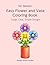 Easy Flower and Vase Colori...
