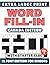 Extra Large Print Word Fill-In Puzzle Book (Canada Themed Vol. 2): With XL Font for Seniors, Starter Clues, and Canada Facts