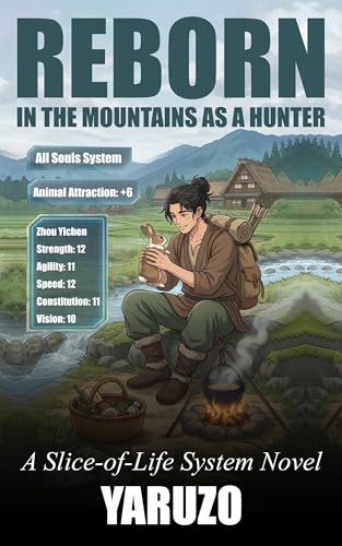 Reborn in the Mountains as a Hunter: A Slice of Life System Progression Novel (Kindle Edition)