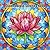 Stained Glass Coloring Book