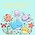 Lovely Ocean Friends Bold and Easy Coloring Book: Cute ocean Animals with Big Bold Lines Fun & Simple Pages for Kids Ages 3–8