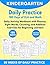 Kindergarten Daily Practice 180 Days of ELA and Math: Daily Activity Workbook with Phonics, Sight Words, Counting, and Addition Exercises for Beginning Learners