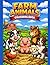 Farm Animals Colouring book: Simple, cute farm animals for little artists to enjoy