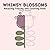 WHIMSY BLOSSOMS RELAXING TRACING AND COLORING BOOK: 50 Whimsical Flowers with Bold Gray Lines to Trace and Color for Mindfulness, Stress Relief, and Unwinding: Perfect for Kids, Teens, and Adults