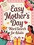 Easy Mother’s Day Word Search for Adults: Simple and Relaxing Puzzles with Floral Themes – A Thoughtful Gift for Mom