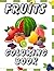 Fruits Coloring Book: Fun and Easy Fruit Coloring Pages for Kids Ages 4–8