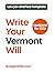 Write Your Vermont Will
