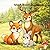 Mein Wald-Malbuch: 21 Waldtiere zum Ausmalen für Kinder von 3 bis 6 Jahren – Mit Fuchs, Hirsch, Hase, Bär, Wolf, Eule und Eichhörnchen (German Edition)