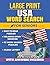 Large Print USA Word Search for Seniors: Easy-to-Read Puzzles Featuring USA, Capitals, Landmarks, and American Culture | Relaxing Brain Games | 8.5 x 11 Inches, 112 Pages | Solutions Included