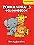 Zoo Animals Coloring Book for Preschool Kids Ages 2-4: Easy Bold Outline Wild Animal Art Pages for Early Learners (My First Big Coloring Books)