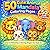 50 Cute Animal Mandala Coloring Pages for Kids Ages 5+: Fun and Easy Animal Coloring Book for Boys and Girls with Simple Mandala Designs, Relaxing Coloring Pages, and Adorable Animals