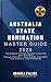 AUSTRALIA STATE NOMINATION MASTER GUIDE 2026 a on 07-Apr-26: The Complete 150-Page Playbook for Securing State Nomination Subclass 190 & 491 (AUSTRALIA MIGRATION COMPLETE - The Down Under Series)