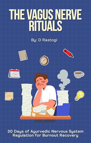The Vagus Nerve Rituals Bible: 30-Day Ayurvedic Protocol for Nervous System Regulation, Burnout Recovery, and Stress Relief — Heal Anxiety, Restore Vagal Tone & Reclaim Deep Rest (Kindle Edition)