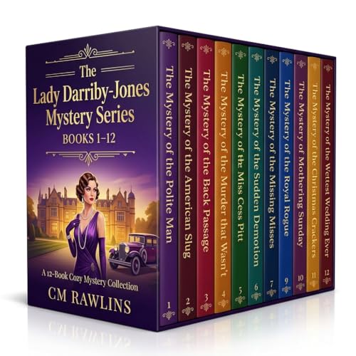 The Lady Darriby-Jones Mysteries: A 12-Book British Cozy Mystery Collection (Kindle Edition)